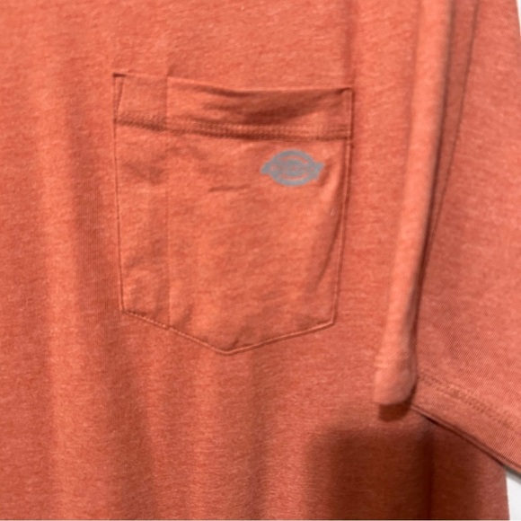 Dickies Men’s 3XL Red Rock Heather Pullover Temp IQ Performance Cooling T Shirt - Picture 3 of 10